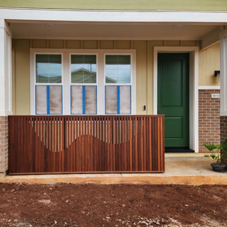 Custom design for handicap railing in Honolulu. Handicap rail installation services, Oahu.